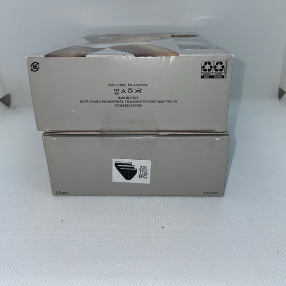 Calvin Klein Men's Cotton Stretch Hip Briefs 6 Pack XXL 2XL Classic Fit - Picture 4 of 5